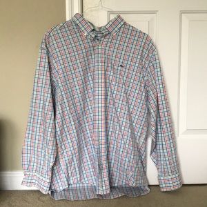 Men’s Vineyard Vines Button Down Shirt- Large